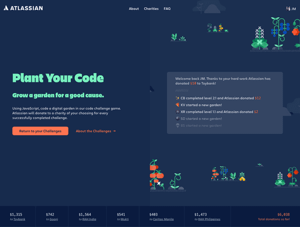 Plant Your Code screenshot